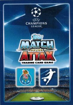 2015-16 Topps Match Attax UEFA Champions League English #32 Pablo Osvaldo Back
