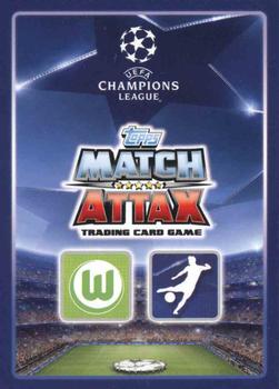 2015-16 Topps Match Attax UEFA Champions League English #125 Bas Dost Back