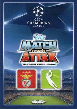 2015-16 Topps Match Attax UEFA Champions League English #181 Julio Cesar Back
