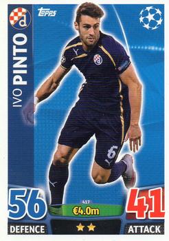 2015-16 Topps Match Attax UEFA Champions League English #417 Ivo Pinto Front