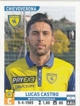 2015-16 Panini Calciatori Stickers #111 Lucas Castro Front