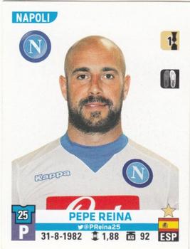 2015-16 Panini Calciatori Stickers #387 Pepe Reina Front