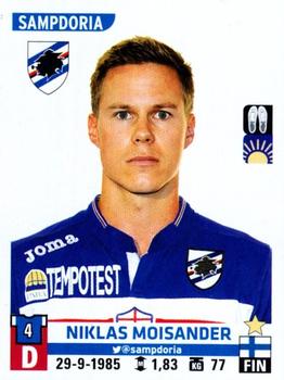 2015-16 Panini Calciatori Stickers #477 Niklas Moisander Front