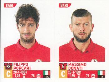 2015-16 Panini Calciatori Stickers #613 Filippo Porcari / Massimo Donati Front