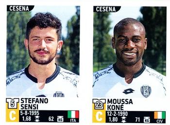 2015-16 Panini Calciatori Stickers #646 Stefano Sensi / Moussa Koné Front
