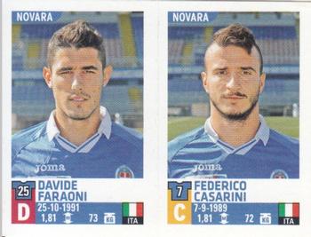 2015-16 Panini Calciatori Stickers #711 Davide Faraoni / Federico Casarini Front