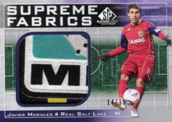 2011 SP Game Used - Supreme Fabrics #SF-JM Javier Morales Front