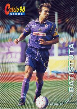 1998 Panini Calcio Serie A #121 Gabriel Batistuta Front