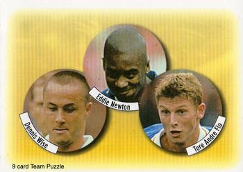 1998 Futera Chelsea Fans Selection #3 9 Card Team Puzzle Front