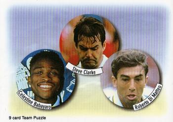 1998 Futera Chelsea Fans Selection #5 9 Card Team Puzzle Front