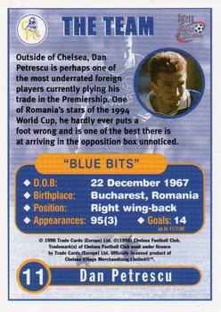 1998 Futera Chelsea Fans Selection #11 Dan Petrescu Back