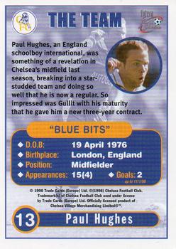 1998 Futera Chelsea Fans Selection #13 Paul Hughes Back