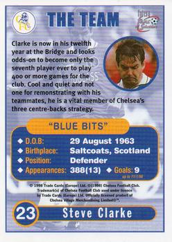 1998 Futera Chelsea Fans Selection #23 Steve Clarke Back