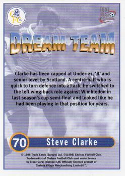 1998 Futera Chelsea Fans Selection #70 Steve Clarke Back