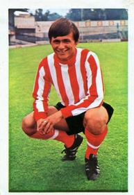 1971-72 FKS Publishers Wonderful World of Soccer Stars Stickers #254 Bobby Stokes Front
