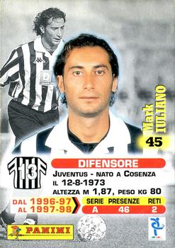 1999 Panini Calcio Serie A #45 Mark Iuliano Back