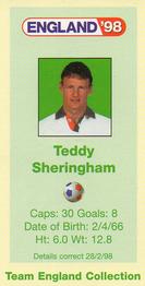 1998 BP England '98 #NNO Teddy Sheringham Back