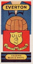 1958 Football Clubs and Badges #24 Everton Front