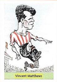 1998 Fosse Soccer Stars 1919-1939 : Series 11 #32 Vincent Matthews Front