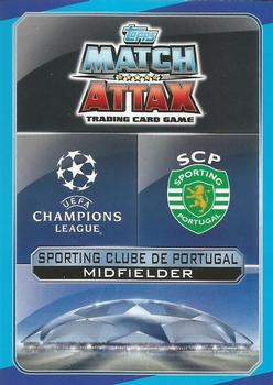 2016-17 Topps Match Attax UEFA Champions League #SPO13 Gelson Martins Back