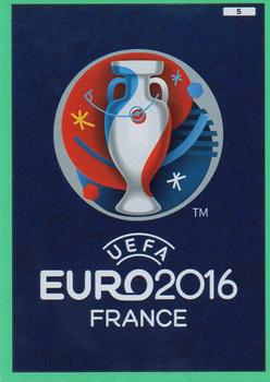 2016 Panini Adrenalyn XL UEFA Euro #5 UEFA Euro 2016 Logo Front