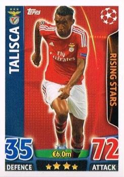 2015-16 Topps Match Attax UEFA Champions League English - Rising Stars #N13 Talisca Front