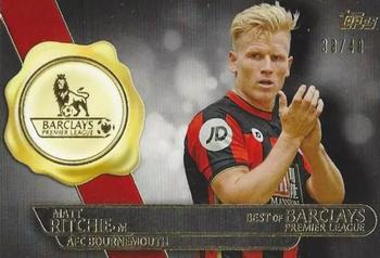 2015 Topps Premier Gold - Best of Barclays Silver Framed #BB-2 Matt Ritchie Front