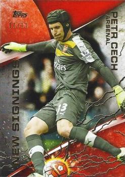 2015 Topps Premier Gold - New Signings Orange #NS-2 Petr Cech Front