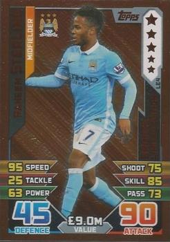 2015-16 Topps Match Attax Premier League - Limited Edition Bronze #LE4 Raheem Sterling Front