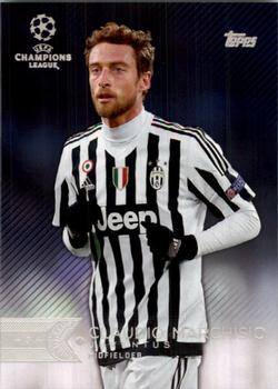 2015-16 Topps UEFA Champions League Showcase - Blue #84 Claudio Marchisio Front