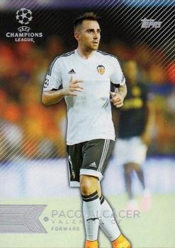 2015-16 Topps UEFA Champions League Showcase - Blank Backs #200 Paco Alcacer Front