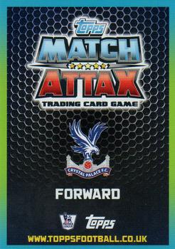 2015-16 Topps Match Attax Premier League Extra #U19 Dwight Gayle Back