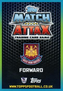 2015-16 Topps Match Attax Premier League Extra #U68 Andy Carroll Back