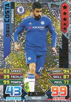 2015-16 Topps Match Attax Premier League Extra - Man of the Match #MA8 Diego Costa Front