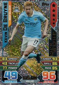 2015-16 Topps Match Attax Premier League Extra - Man of the Match #MA18 Kevin De Bruyne Front