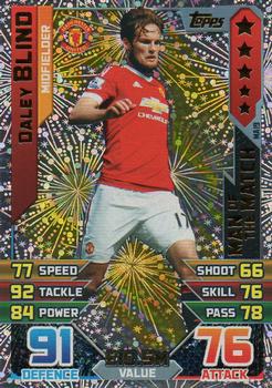 2015-16 Topps Match Attax Premier League Extra - Man of the Match #MA19 Daley Blind Front