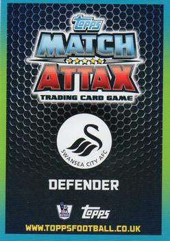 2015-16 Topps Match Attax Premier League Extra - Man of the Match #MA32 Ashley Williams Back