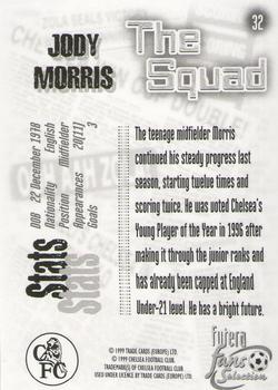 1999 Futera Chelsea Fans' Selection - Foil #32 Jody Morris Back