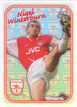 1997-98 Futera Arsenal Fans' Selection - Special Edition Embossed #SE3 Nigel Winterburn Front