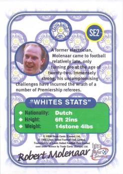 1997-98 Futera Leeds United Fans' Selection - Special Edition Embossed #SE2 Robert Molenaar Back
