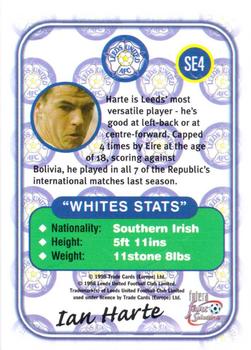 1997-98 Futera Leeds United Fans' Selection - Special Edition Embossed #SE4 Ian Harte Back