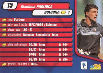 2000 DS Pianeta Calcio Serie A #15 Gianluca Pagliuca Back