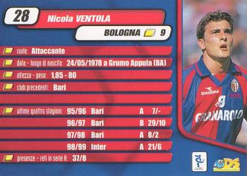 2000 DS Pianeta Calcio Serie A #28 Nicola Ventola Back