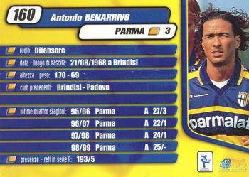 2000 DS Pianeta Calcio Serie A #160 Antonio Benarrivo Back