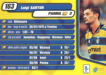 2000 DS Pianeta Calcio Serie A #163 Luigi Sartor Back