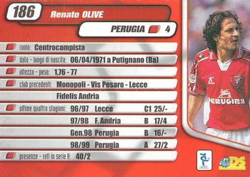 2000 DS Pianeta Calcio Serie A #186 Renato Olive Back