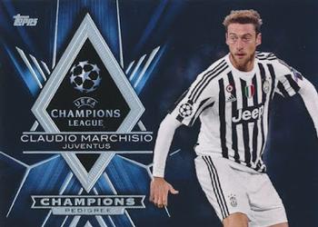2015-16 Topps UEFA Champions League Showcase - Championship Pedigree #CP-CM Claudio Marchisio Front