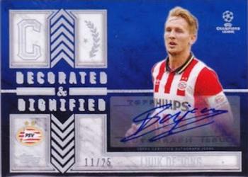 2015-16 Topps UEFA Champions League Showcase - Decorated and Dignified Autograph #DD-LD Luuk de Jong Front