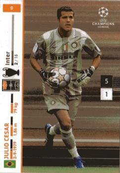 2007-08 Panini UEFA Champions League (UK Edition) #9 Julio Cesar Front