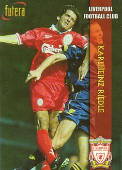 1998 Futera Liverpool #7 KarlHeinz Riedle Front